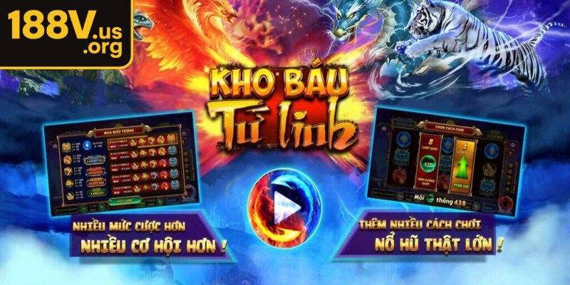 Kho Báu Tứ Linh là một trò chơi slots đổi thưởng hiện đại nên thử
